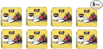 AVM Super Dry Adult Eco Pants Waist(24-48 in) Pack of 5 - M(50 Pieces)