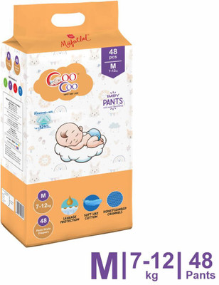 Coo Coo Baby Pant Style Diapers - M(48 Pieces)