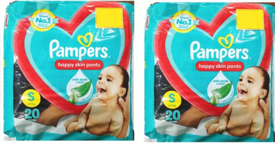 Pampers All round protection S 20+20 ( Pack of 2 ) - S