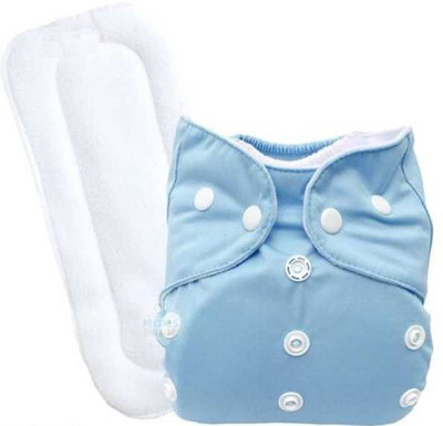 shoplance Reusable Washable Baby Cloth Diaper Adjustable size with 5 Layer High Absorption