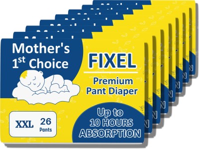 fixel baby diapers Pants - XXL(208 Pieces)