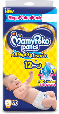 MamyPoko Pants All Night Absorb S90 - S(90 Pieces)
