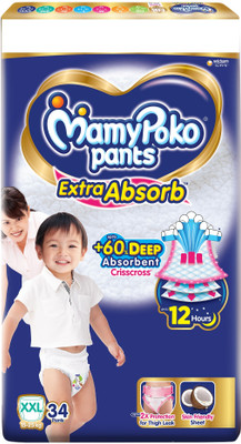 MAMYPOKOPANTS Extra Absorb XXL34 - XXL(34 Pieces)