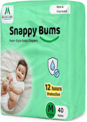 Mokshamed Snappy Bums Comfort Dry 41 - M(40 Pieces)