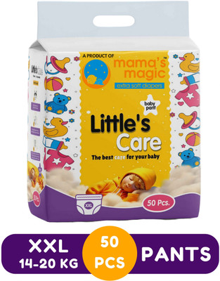 Mama's Magic 2XL Pant Style Diapers Premium Diaper For Kids 50Pcs-xxl diaper - XL - XXL(50 Pieces)