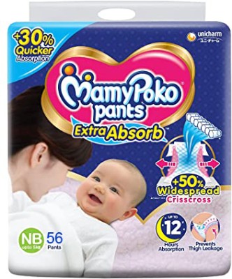 MamyPoko Extra Absorb - New Born(56 Pieces)