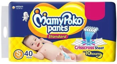 MamyPoko Pants Standard Size S - 40 Diaper Pant - S(40 Pieces)