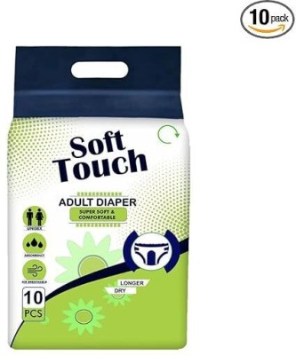 Soft Touch Adult or Old Age Diaper Pants Adult Diapers - M(10 Pieces)