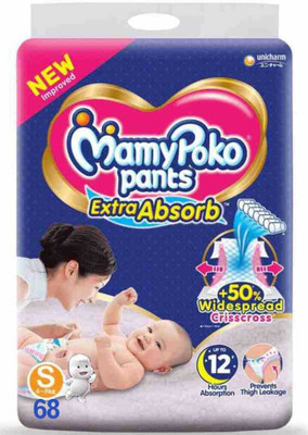 MamyPoko EXTRA ABSORB PANTS S 68-BHV48 - S(48 Pieces)