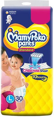 MamyPoko PANTS STANDARD LARGE 30 - L(30 Pieces)