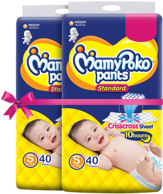 MamyPoko Standard Diapers Combo - S(80 Pieces)