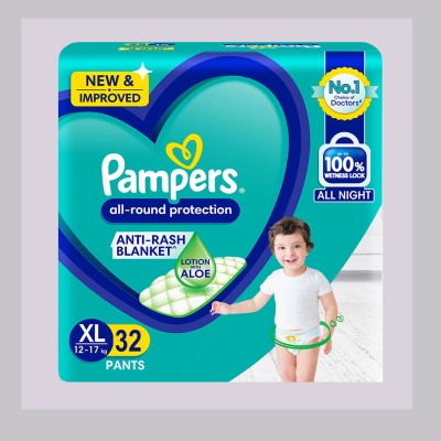 Pampers All round Protection Pants Withn Loation - XL(32 Pieces)