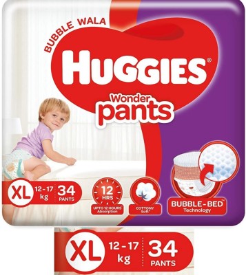 Huggies Wonder Diaper pants XL-34 Count - XL(34 Pieces)