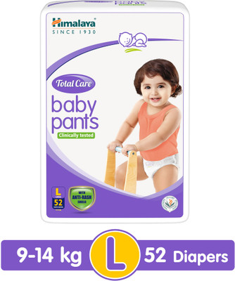 HIMALAYA Total Care Baby Pants - L(52 Pieces)
