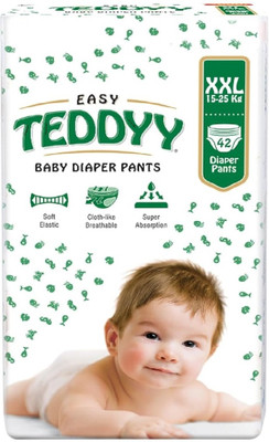 Hipstop Teddy easy pant diaper - Double Extra Large (42 pieces) - XXL(42 Pieces)