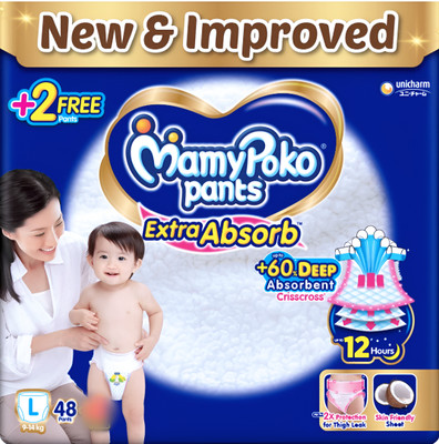 MamyPoko Extra Absorb - L(48 Pieces)
