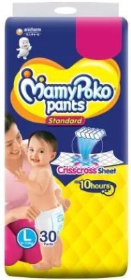 MamyPoko Poko Pants Standard - L (30 Pieces) - L(30 Pieces)