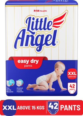 Little Angel Easy Dry Pull-up Diaper Pants, above 15 Kgs - XXL(42 Pieces)