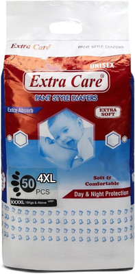 Haneez Extra Care Pant Style Baby Diapers 4XL Size For Baby Above 16 kg 4XL - XXXL