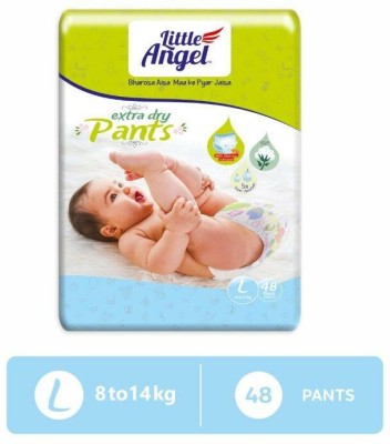 Little Angel Baby Diaper Pants - L(48 Pieces)