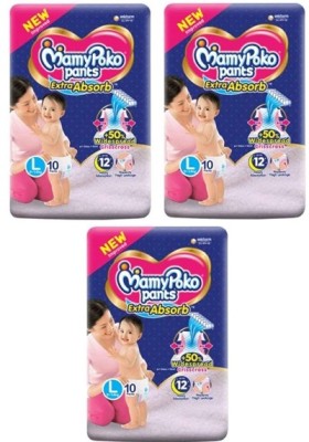 MamyPoko Pants Extra Absorb Large - L(30 Pieces)