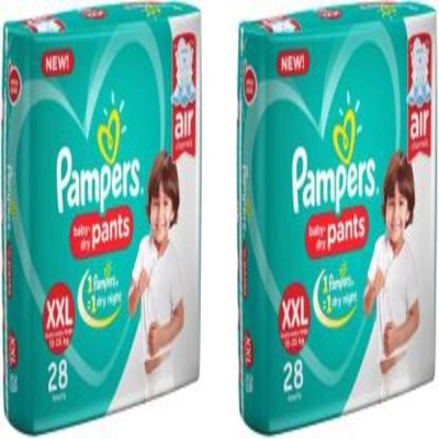 Pampers Diaper Pants Lotion Grap With Aloe Vera - XXL(56 Pieces)