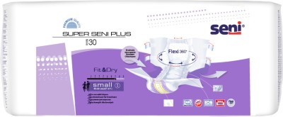 Seni Super Plus Breathable Adult Diapers - Small (30 Pieces) Adult Diapers - S(30 Pieces)