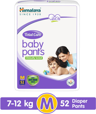HIMALAYA Total Care Baby Pants - M(52 Pieces)