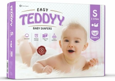 TEDDY EASY Tape diaper - Small (48 pieces) - S (48 Pieces) - S(48 Pieces)