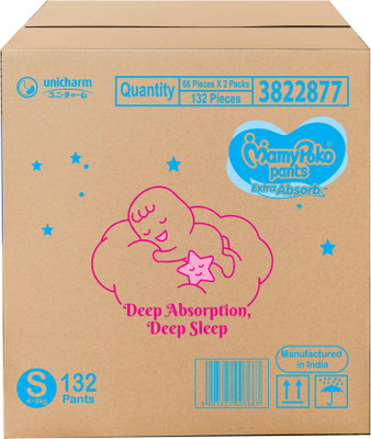 MamyPoko EXTRA ABSORB - S(132 Pieces)