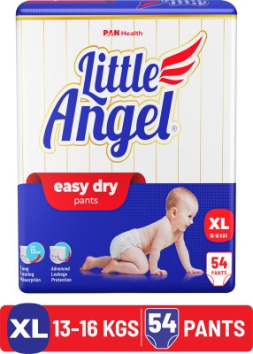 Little Angel Easy Dry Pull-up Diaper Pants, 13-16 Kgs - XL(54 Pieces)