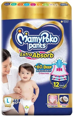 MamyPoko NEW IMPROVE EXTRA ABSORB - L(48 Pieces)