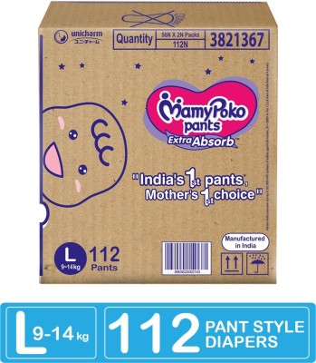 MamyPoko Extra Absorb Pants - L(112 Pieces)