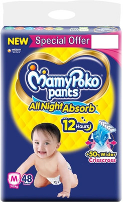 MamyPoko Standard Diaper - M(48 Pieces)
