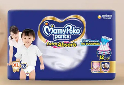 MamyPoko Extra Abrorb - XL(28 Pieces)
