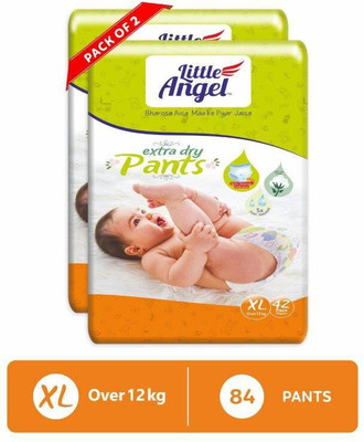 Little Angel Baby Diaper Pants (2 x 42 Pcs) - XL(84 Pieces)