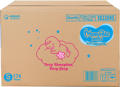 MamyPoko EXTRA ABSORB - S(174 Pieces)