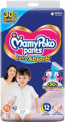 MamyPoko Extra Absorb - XL(42 Pieces)