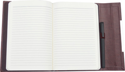 GS.ESHIKA 2024-30 A5 Diary 80 GSM 192 Pages(Brown)