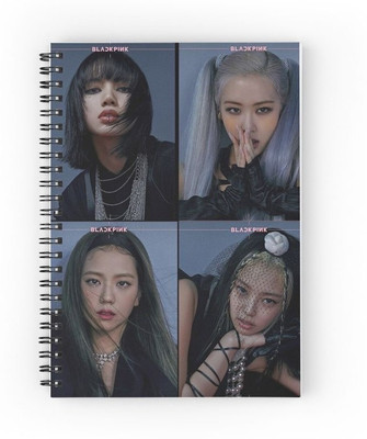 craft maniacs BLACKPINK DIARY A5 Diary RULED 120 Pages(Multicolor)