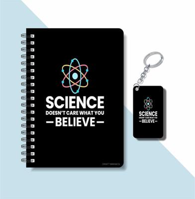 craft maniacs ENGINEER COLLECTION A5 Notebook RULED 160 Pages(White)