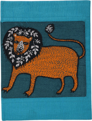 Indha Craft Corporate Gifting Handmade Regular Diary Unrulled 50 Pages(Green, Yellow)