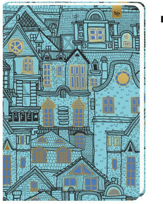 Pragya Elite Collection |(17x24 CM)| Hard Case Journal Notebook B5 Notebook Single Ruled 192 Pages(Blue, Pack of 2)