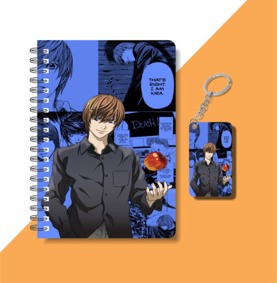 craft maniacs DEATH ANIME 2023 NOTEBOOK COLLECTION A5 Notebook RULED 160 Pages(White)