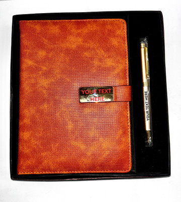BD Enterprises DiaryBD0002 Regular Diary NIL 200 Pages(Brown)