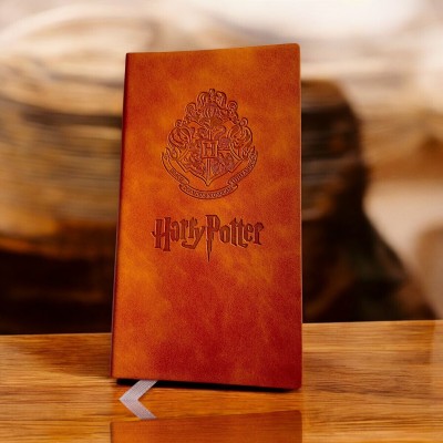 SSAppliances Harry Potter Leather Diary | Premium Quality | Collectible Notebook Mini Notebook RULLED 98 Pages(Brown)