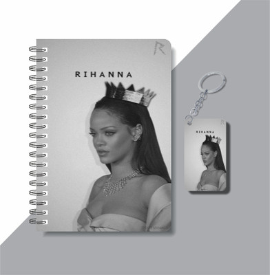 craft maniacs RIHANNA 2023 NOTEBOOK COLLECTION A5 Notebook RULED 160 Pages(White)