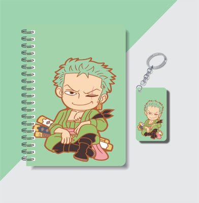 craft maniacs 2023 ZORO DIARIES A5 Notebook RULED 160 Pages(Multicolor)