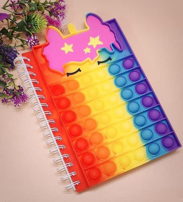 wingscreations Diaries A4 Diary Rulled 100 Pages(Multicolor)