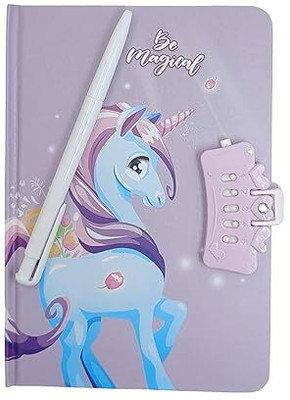 Timbktoo Be Magical A5 Diary Ruled 80 Pages(Purple, Pack of 2)